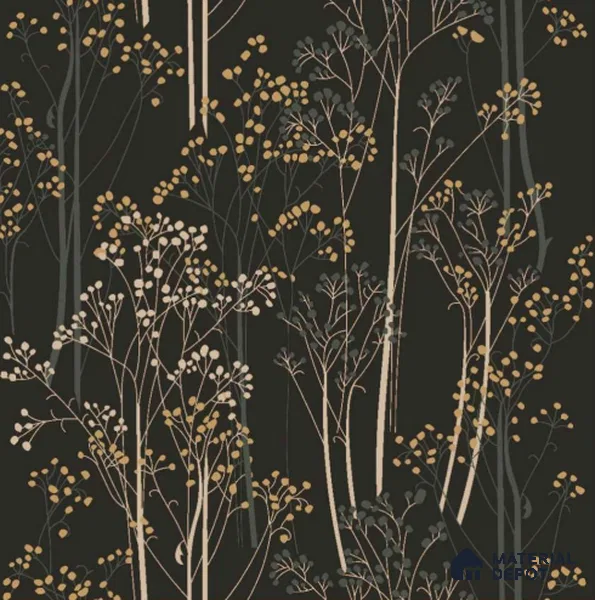 FL-2354 | 10 Meter x 21 Inch Non Woven Florals Look Wallpaper - 57 Sq. Ft.
