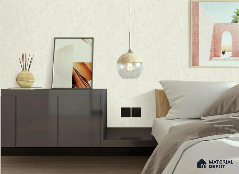 LA-9024 | 10 Meter x 21 Inch PVC Texture Look Wallpaper - 57 Sq. Ft. | Minimum 15% wastage during installation