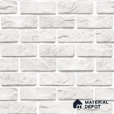 LA-9075 | 10 Meter x 21 Inch PVC Brick Look Wallpaper - 57 Sq. Ft. | Minimum 15% wastage during installation