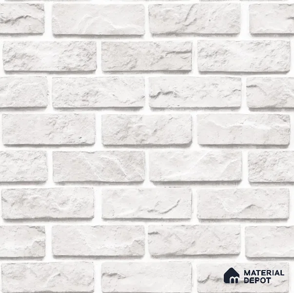 LA-9075 | 10 Meter x 21 Inch PVC Brick Look Wallpaper - 57 Sq. Ft. | Minimum 15% wastage during installation