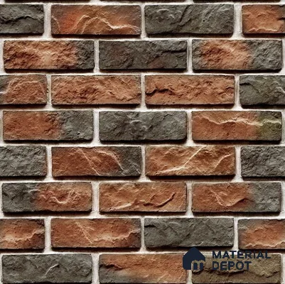 LA-9076 | 10 Meter x 21 Inch PVC Brick Look Wallpaper - 57 Sq. Ft. | Minimum 15% wastage during installation