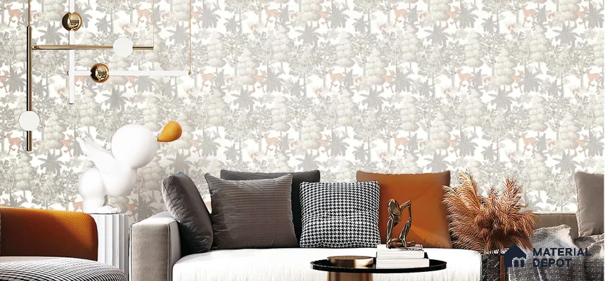 OR01-1 | 5 Meter x 42 Inch PVC Nature Look Wallpaper - 57 Sq. Ft. | Minimum 15% wastage during installation