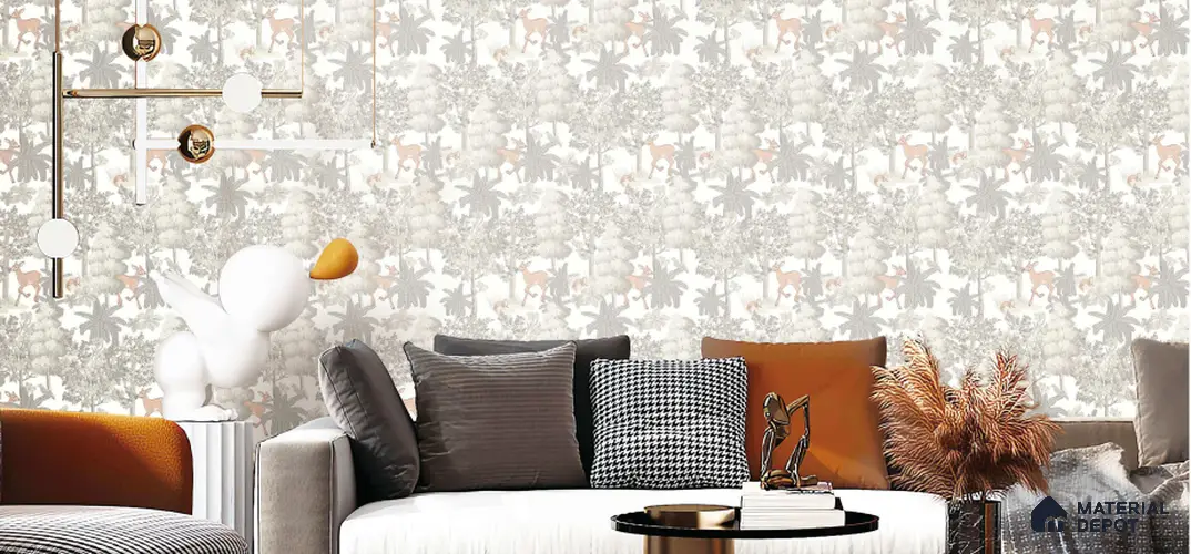 OR01-1 | 5 Meter x 42 Inch PVC Nature Look Wallpaper - 57 Sq. Ft. | Minimum 15% wastage during installation