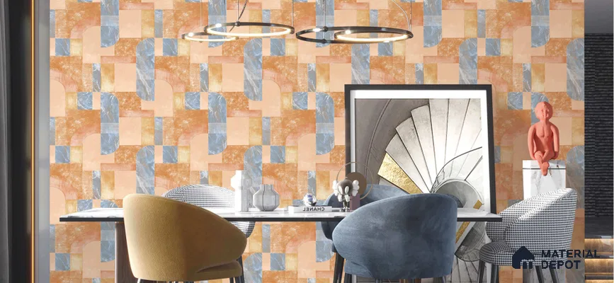 OR03-4 | 5 Meter x 42 Inch PVC Patterned Look Wallpaper - 57 Sq. Ft. | Minimum 15% wastage during installation