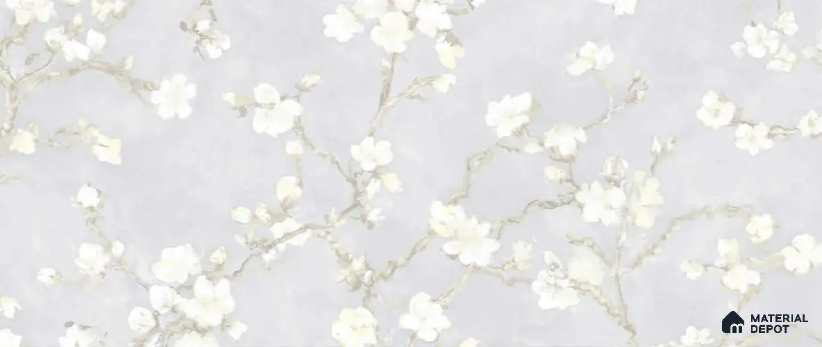 OR05-1 | 5 Meter x 42 Inch PVC Florals Look Wallpaper - 57 Sq. Ft. | Minimum 15% wastage during installation