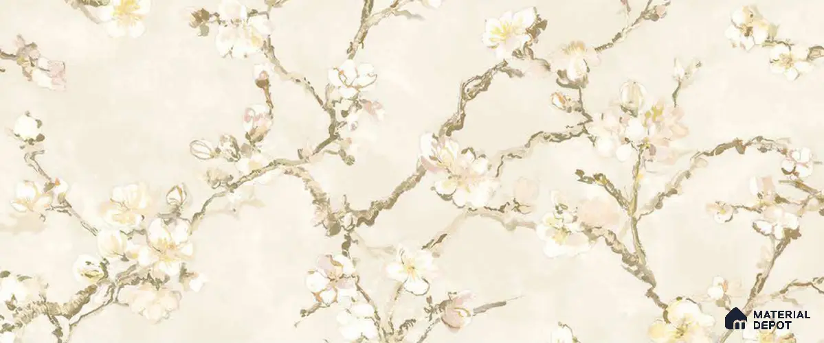 OR05-2 | 5 Meter x 42 Inch PVC Florals Look Wallpaper - 57 Sq. Ft. | Minimum 15% wastage during installation