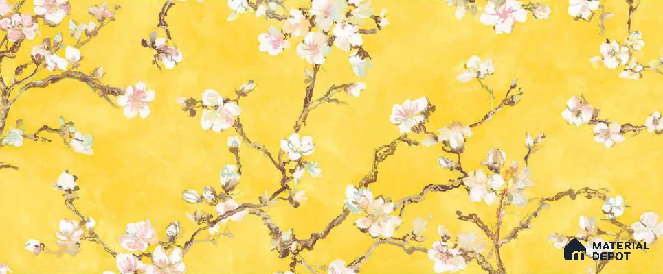 OR05-3 | 5 Meter x 42 Inch PVC Florals Look Wallpaper - 57 Sq. Ft. | Minimum 15% wastage during installation