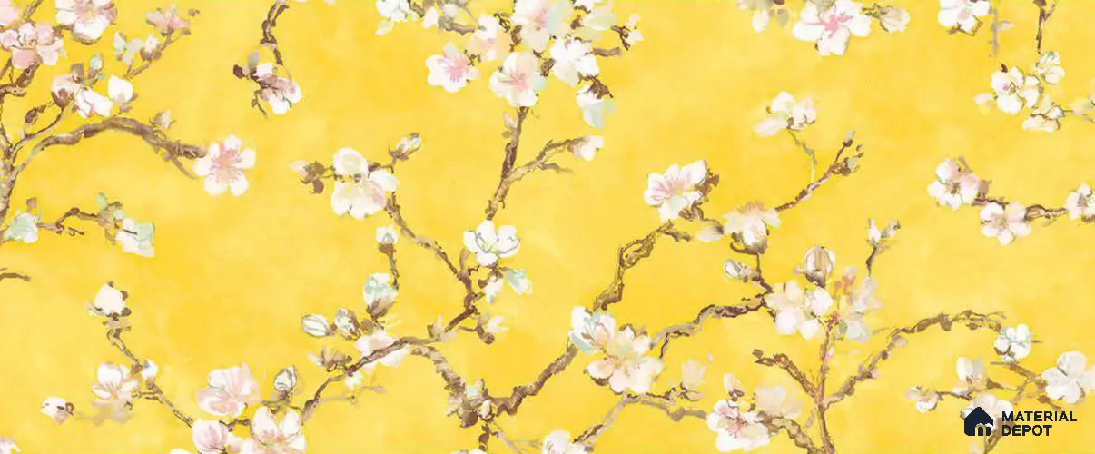 OR05-3 | 5 Meter x 42 Inch PVC Florals Look Wallpaper - 57 Sq. Ft. | Minimum 15% wastage during installation
