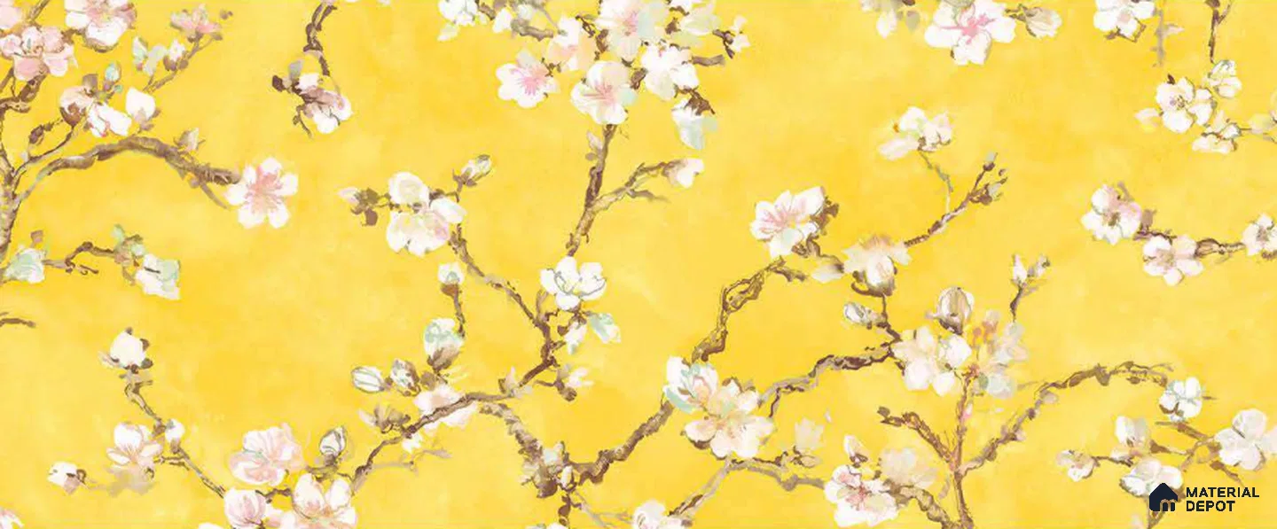 OR05-3 | 5 Meter x 42 Inch PVC Florals Look Wallpaper - 57 Sq. Ft. | Minimum 15% wastage during installation