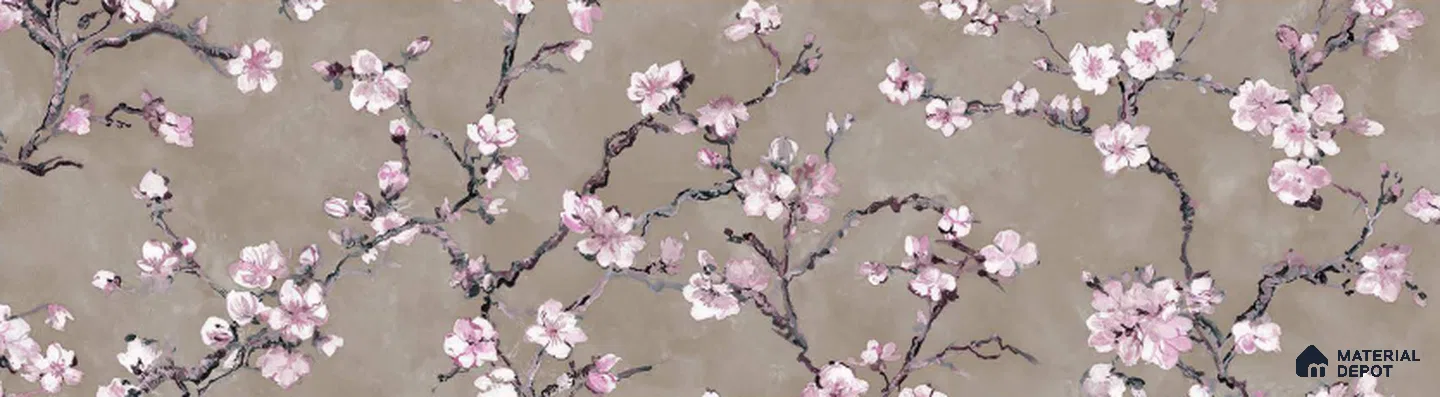 OR05-5 | 5 Meter x 42 Inch PVC Florals Look Wallpaper - 57 Sq. Ft. | Minimum 15% wastage during installation
