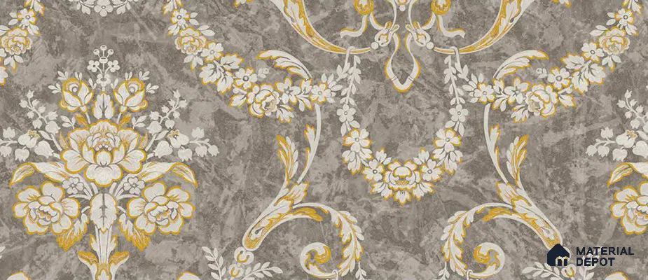OR09-1 | 5 Meter x 42 Inch PVC Patterned Look Wallpaper - 57 Sq. Ft. | Minimum 15% wastage during installation