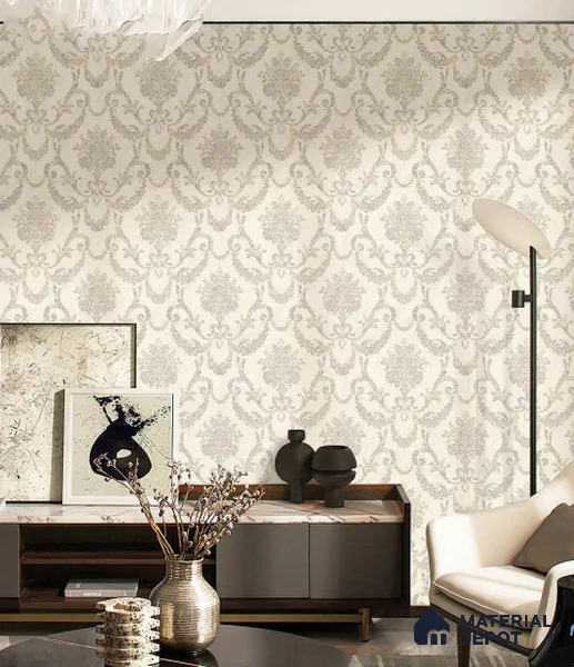 OR09-2 | 5 Meter x 42 Inch PVC Patterned Look Wallpaper - 57 Sq. Ft. | Minimum 15% wastage during installation