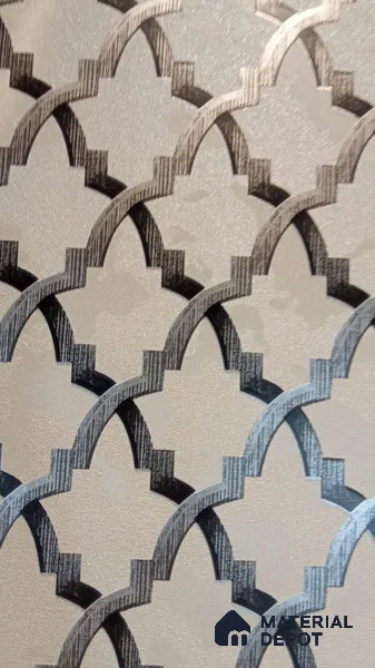 RD2519 | 5 Meter x 42 Inch PVC Patterned Look Wallpaper - 57 Sq. Ft. | Minimum 15% wastage during installation