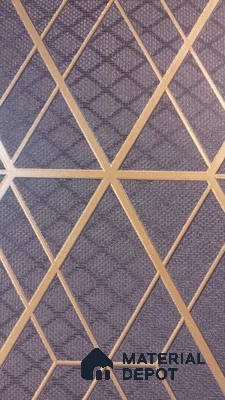 RD2532 | 5 Meter x 42 Inch PVC Geometric Look Wallpaper - 57 Sq. Ft. | Minimum 15% wastage during installation