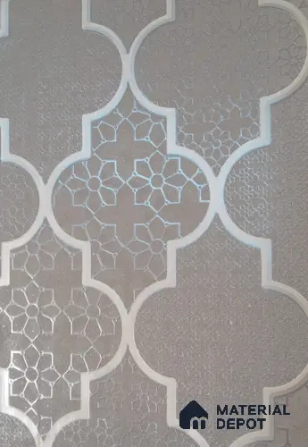 RD2535 | 5 Meter x 42 Inch PVC Patterned Look Wallpaper - 57 Sq. Ft. | Minimum 15% wastage during installation