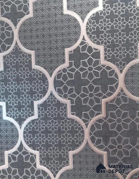 RD2537 | 5 Meter x 42 Inch PVC Patterned Look Wallpaper - 57 Sq. Ft. | Minimum 15% wastage during installation