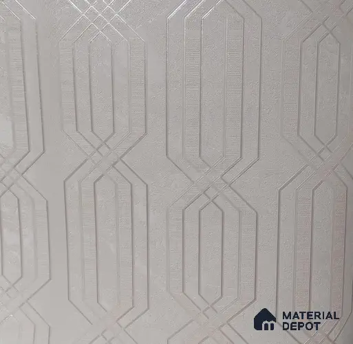 RD2543 | 5 Meter x 42 Inch PVC Geometric Look Wallpaper - 57 Sq. Ft. | Minimum 15% wastage during installation