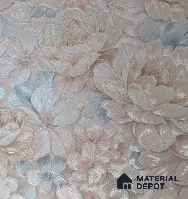 RD2550 | 5 Meter x 42 Inch PVC Florals Look Wallpaper - 57 Sq. Ft. | Minimum 15% wastage during installation