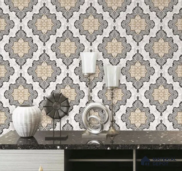 RD2626 | 10 Meter x 21 Inch PVC Patterned Look Wallpaper - 57 Sq. Ft. | Minimum 15% wastage during installation