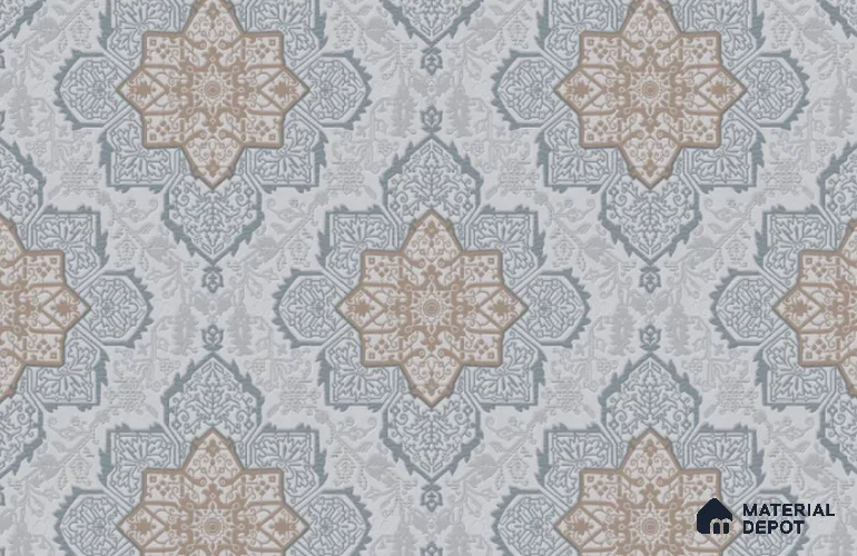 RD2629 | 10 Meter x 21 Inch PVC Patterned Look Wallpaper - 57 Sq. Ft. | Minimum 15% wastage during installation