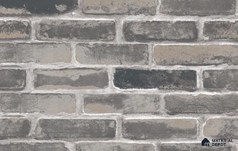 RD2660 | 10 Meter x 21 Inch PVC Brick Look Wallpaper - 57 Sq. Ft. | Minimum 15% wastage during installation