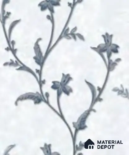 RD2910 | 10 Meter x 21 Inch PVC Florals Look Wallpaper - 57 Sq. Ft. | Minimum 15% wastage during installation