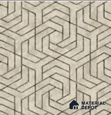RD2926 | 10 Meter x 21 Inch PVC Patterned Look Wallpaper - 57 Sq. Ft. | Minimum 15% wastage during installation