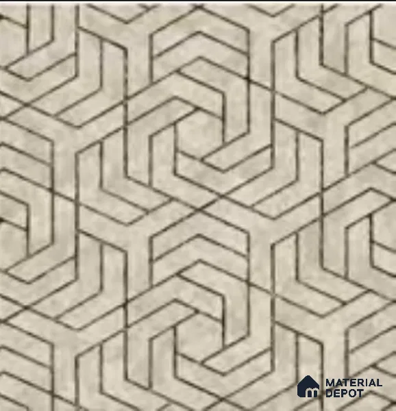 RD2926 | 10 Meter x 21 Inch PVC Patterned Look Wallpaper - 57 Sq. Ft. | Minimum 15% wastage during installation