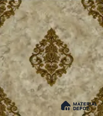 RD2932 | 10 Meter x 21 Inch PVC Damask Look Wallpaper - 57 Sq. Ft. | Minimum 15% wastage during installation