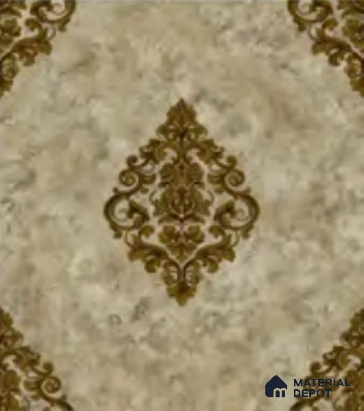 RD2932 | 10 Meter x 21 Inch PVC Damask Look Wallpaper - 57 Sq. Ft. | Minimum 15% wastage during installation