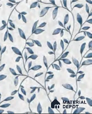 RD2941 | 10 Meter x 21 Inch PVC Florals Look Wallpaper - 57 Sq. Ft. | Minimum 15% wastage during installation