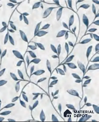 RD2941 | 10 Meter x 21 Inch PVC Florals Look Wallpaper - 57 Sq. Ft. | Minimum 15% wastage during installation