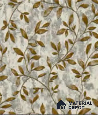RD2946 | 10 Meter x 21 Inch PVC Florals Look Wallpaper - 57 Sq. Ft. | Minimum 15% wastage during installation