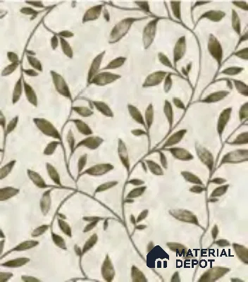 RD2947 | 10 Meter x 21 Inch PVC Florals Look Wallpaper - 57 Sq. Ft. | Minimum 15% wastage during installation