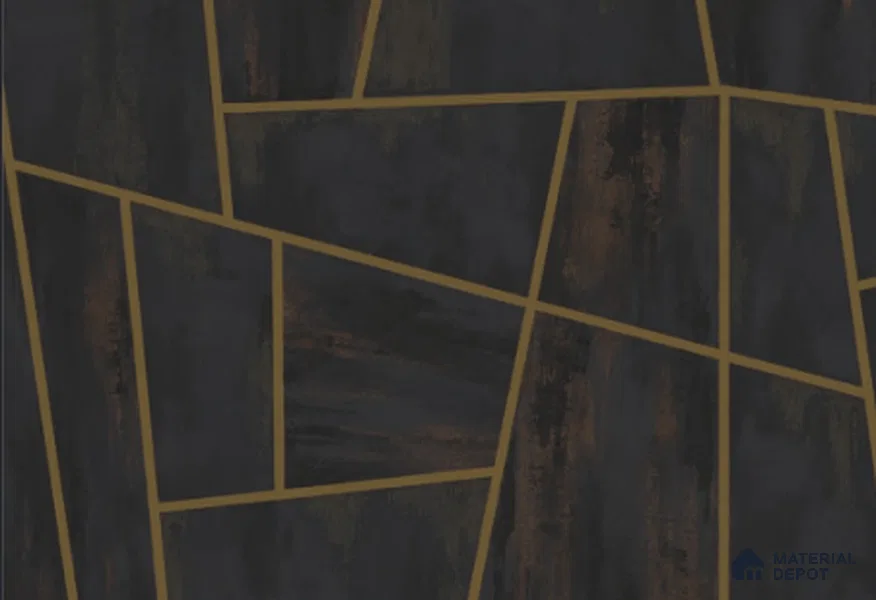 SK7714 | 10 Meter x 21 Inch PVC Geometric Look Wallpaper - 57 Sq. Ft. | Minimum 15% wastage during installation