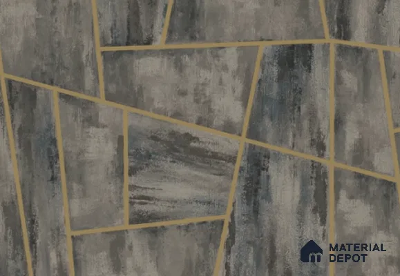 SK7718 | 10 Meter x 21 Inch PVC Geometric Look Wallpaper - 57 Sq. Ft. | Minimum 15% wastage during installation