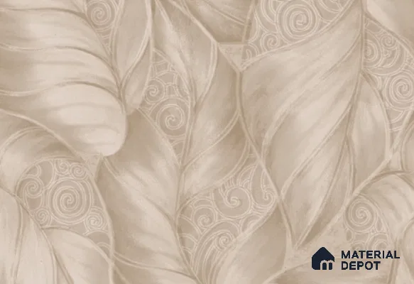 SK7829 | 10 Meter x 21 Inch PVC Florals Look Wallpaper - 57 Sq. Ft. | Minimum 15% wastage during installation