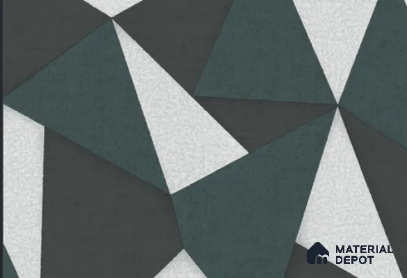 SK7856 | 10 Meter x 21 Inch PVC Geometric Look Wallpaper - 57 Sq. Ft. | Minimum 15% wastage during installation