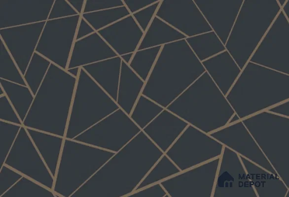 SL3857 | 10 Meter x 21 Inch PVC Geometric Look Wallpaper - 57 Sq. Ft. | Minimum 15% wastage during installation