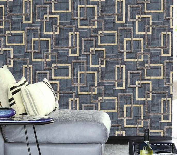 V-501 | 5 Meter x 42 Inch PVC Patterned Look Wallpaper - 57 Sq. Ft.