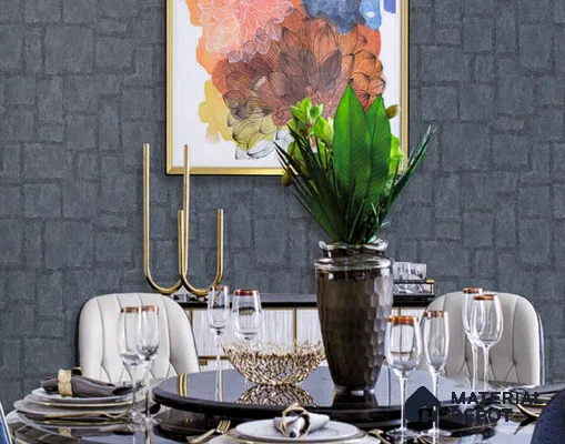 V-502 | 5 Meter x 42 Inch PVC Patterned Look Wallpaper - 57 Sq. Ft.