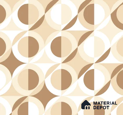 VECT-07 | 10 Meter x 21 Inch Non Woven Patterned Look Wallpaper - 57 Sq. Ft. | Minimum 15% wastage during installation