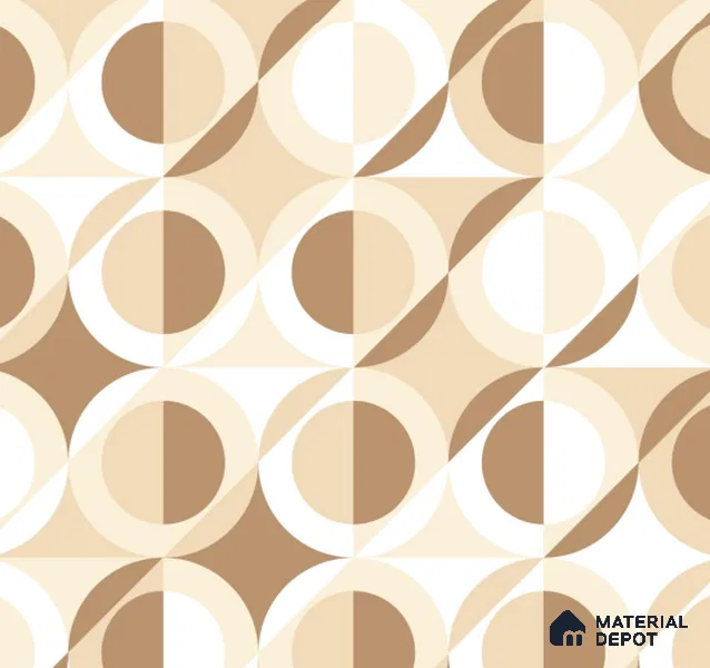 VECT-07 | 10 Meter x 21 Inch Non Woven Patterned Look Wallpaper - 57 Sq. Ft. | Minimum 15% wastage during installation
