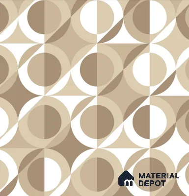 VECT-17 | 10 Meter x 21 Inch Non Woven Patterned Look Wallpaper - 57 Sq. Ft. | Minimum 15% wastage during installation