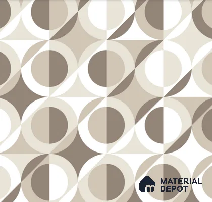 VECT-22 | 10 Meter x 21 Inch Non Woven Patterned Look Wallpaper - 57 Sq. Ft. | Minimum 15% wastage during installation