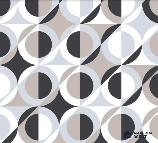 VECT-52 | 10 Meter x 21 Inch Non Woven Patterned Look Wallpaper - 57 Sq. Ft. | Minimum 15% wastage during installation