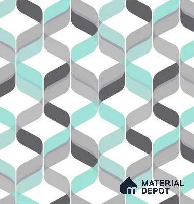 VECT-14 | 10 Meter x 21 Inch Non Woven Patterned Look Wallpaper - 57 Sq. Ft. | Minimum 15% wastage during installation