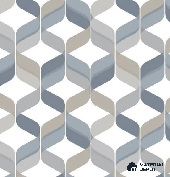 VECT-29 | 10 Meter x 21 Inch Non Woven 3D Look Wallpaper - 57 Sq. Ft. | Minimum 15% wastage during installation