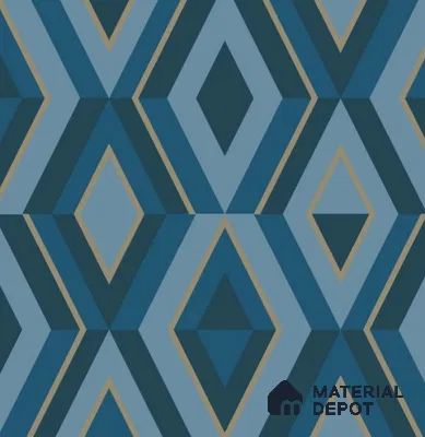 VECT-28 | 10 Meter x 21 Inch Non Woven Geometric Look Wallpaper - 57 Sq. Ft. | Minimum 15% wastage during installation