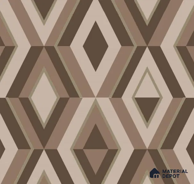 VECT-34 | 10 Meter x 21 Inch Non Woven Patterned Look Wallpaper - 57 Sq. Ft. | Minimum 15% wastage during installation